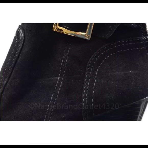 NEW Tory Burch L8.5 R9.5 black suede boot MISMATCH - Picture 4 of 8